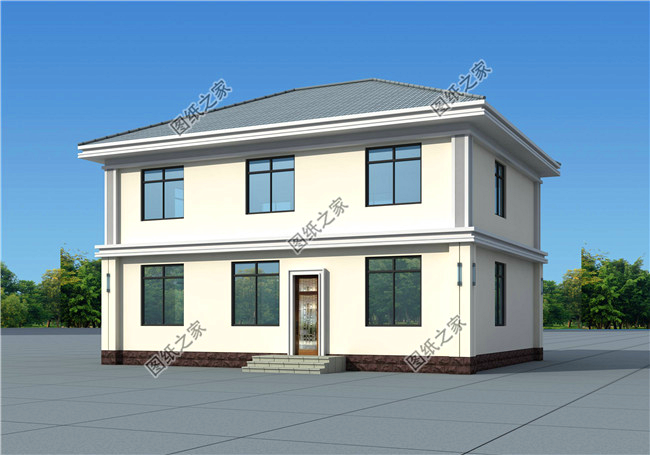 9米x12米農(nóng)村自建房圖，戶型方正，建房前一定要了解