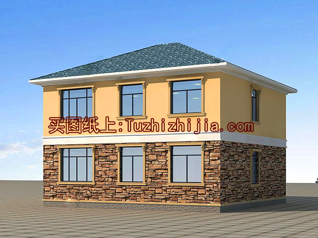 9米x12米農(nóng)村自建房圖，戶型方正，建房前一定要了解