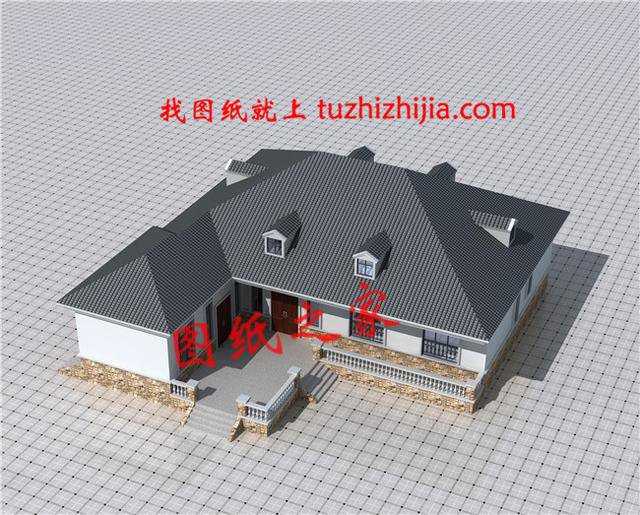 最漂亮的一層平房圖，不僅造價低，施工還簡單