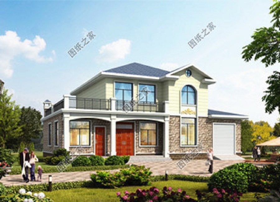 精心挑選的5套最好看的農(nóng)村二層樓房圖，給你最溫馨的住所