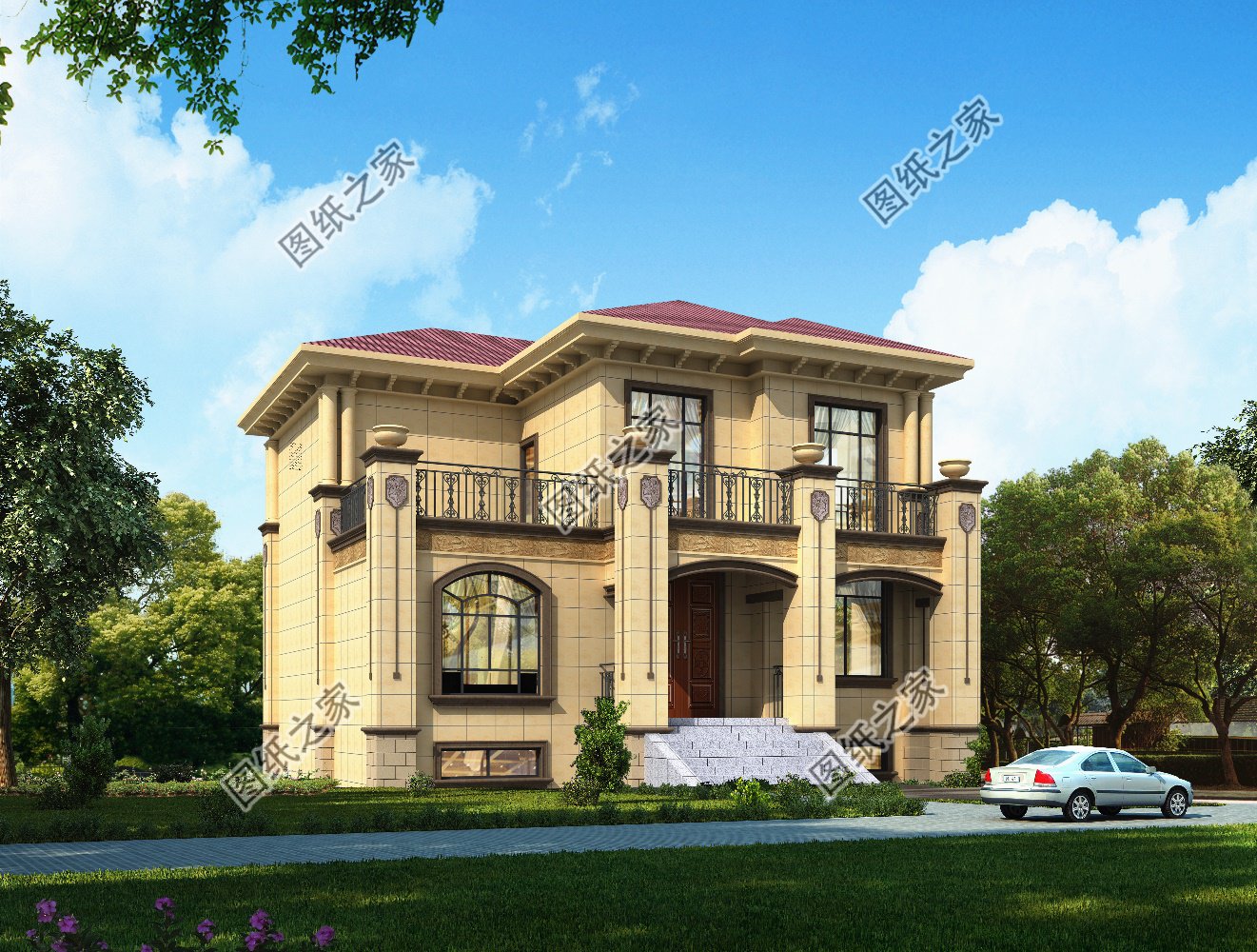 精心挑選的5套最好看的農(nóng)村二層樓房圖，給你最溫馨的住所