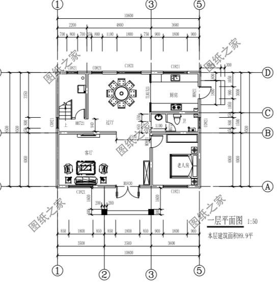 農(nóng)村三層占地90平方米自建房設(shè)計(jì)圖，簡(jiǎn)直就是小宅基地的福音