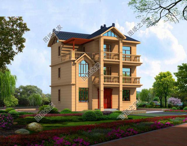 農(nóng)村三層占地90平方米自建房設(shè)計(jì)圖，簡(jiǎn)直就是小宅基地的福音