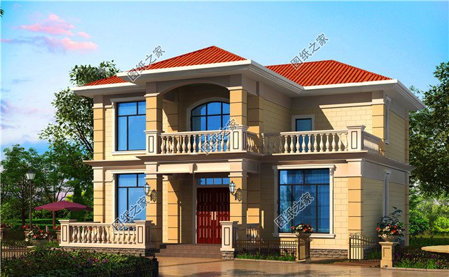 農(nóng)村120平方二層樓房設(shè)計(jì)圖，施工簡單，用來養(yǎng)老最合適