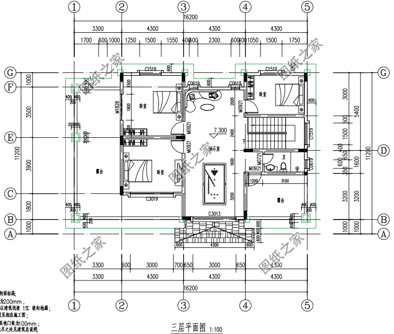 4套高顏值別墅效果圖帶戶型圖，美觀實(shí)用，百看不厭