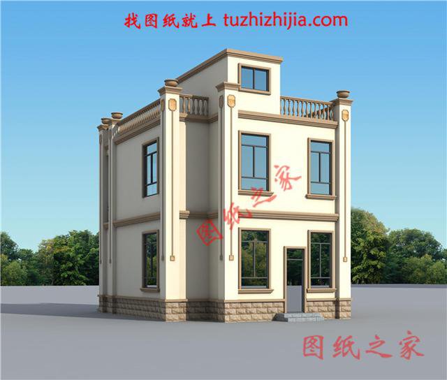 農(nóng)村小型二層二間設(shè)計(jì)圖，經(jīng)濟(jì)實(shí)用，農(nóng)村建房佳選