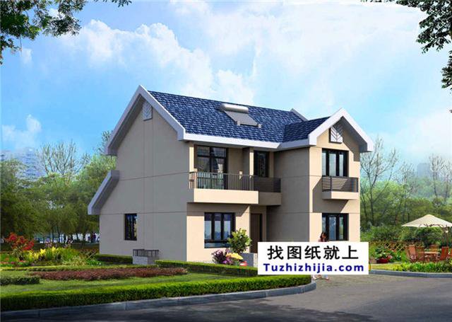 農(nóng)村小型二層二間設(shè)計(jì)圖，經(jīng)濟(jì)實(shí)用，農(nóng)村建房佳選