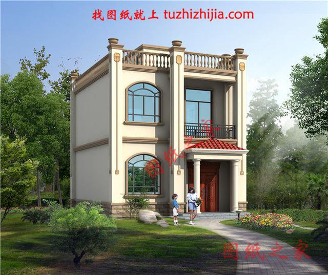 農(nóng)村小型二層二間設(shè)計(jì)圖，經(jīng)濟(jì)實(shí)用，農(nóng)村建房佳選