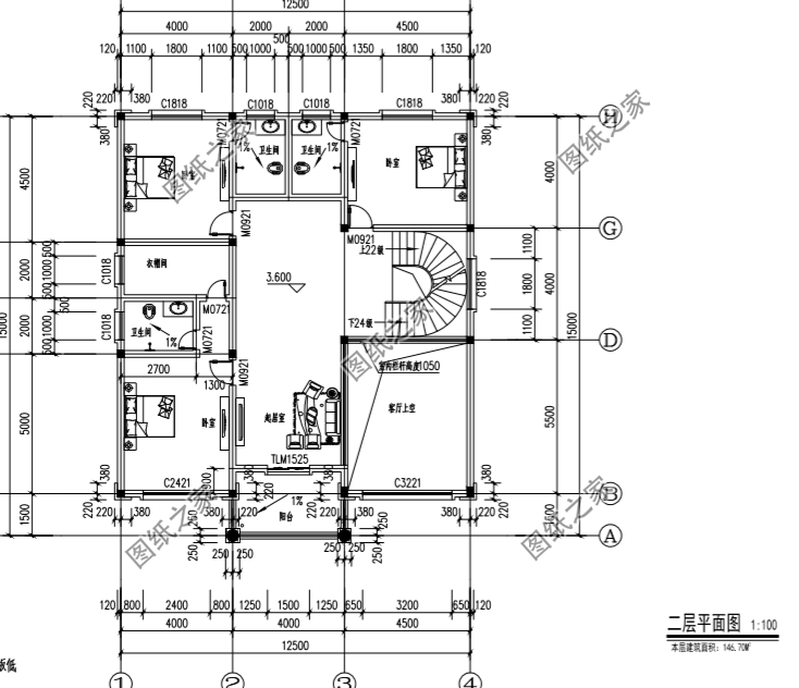 在農(nóng)村建普通三層三間樓房怎么建呢？快快收藏圖紙起來