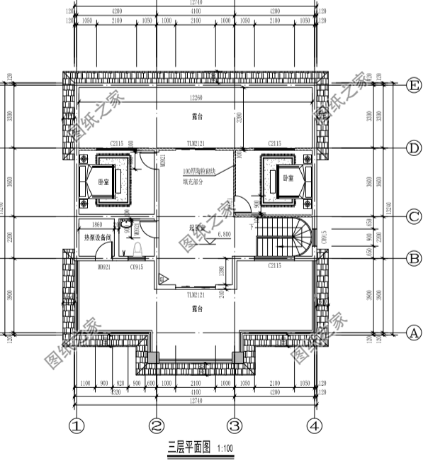 在農(nóng)村建普通三層三間樓房怎么建呢？快快收藏圖紙起來
