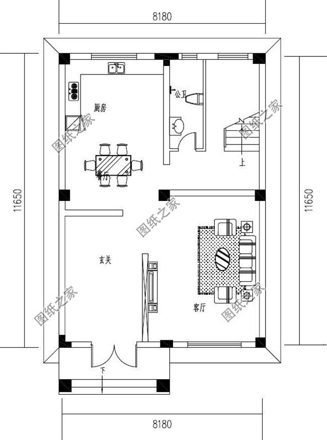 宅基地90平方設(shè)計(jì)圖，小宅基地照樣建的漂亮