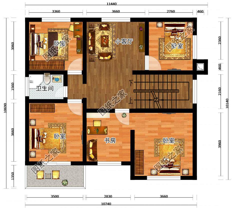 4棟不同風(fēng)格的鄉(xiāng)村美墅，占地百平左右，小基地也能建，照樣驚艷