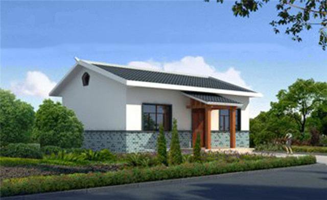 農(nóng)村120平一層自建房，簡單洋氣，親戚朋友看了都說好