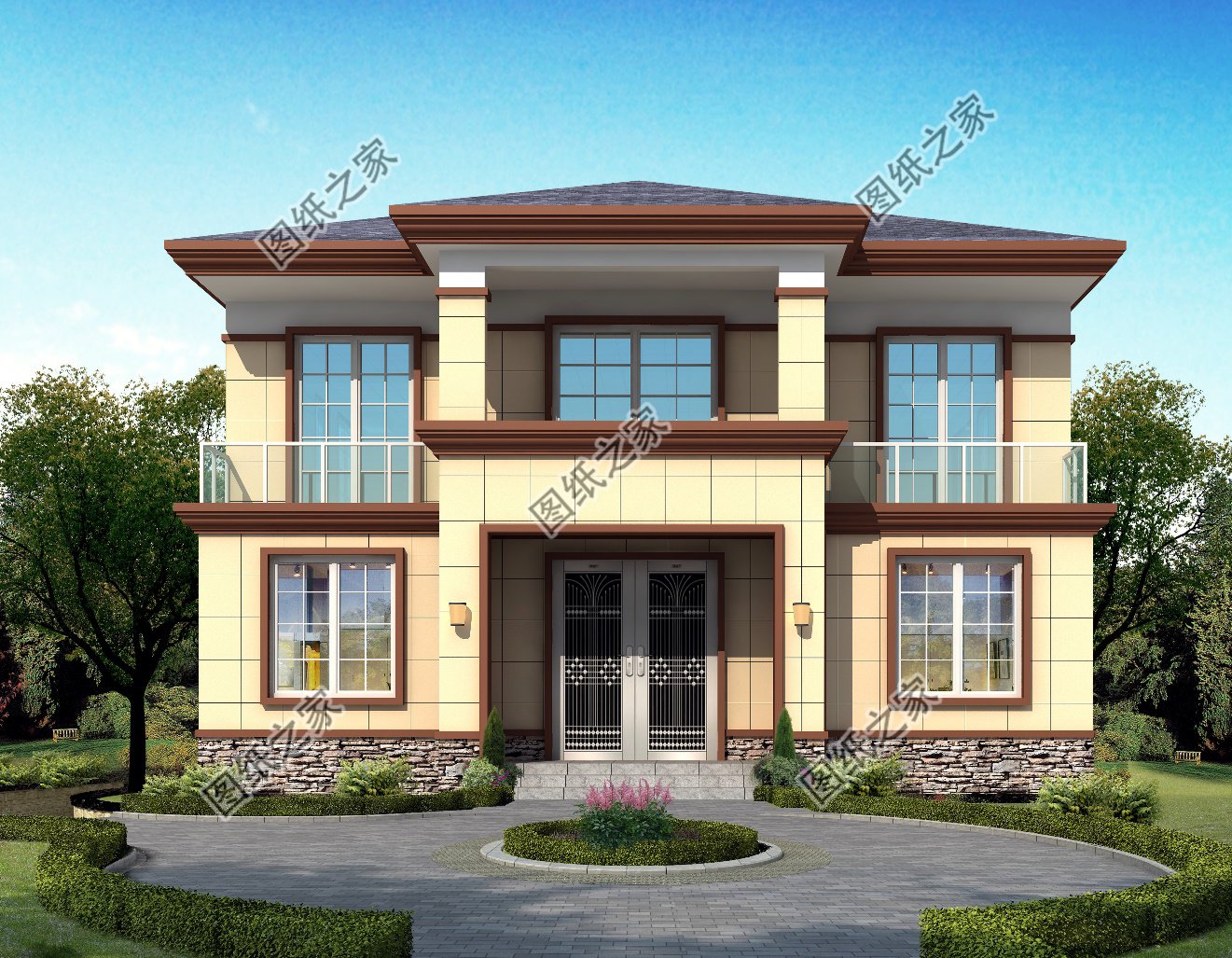 2024年建房熱門款圖紙，120平左右，總有一套是你的菜