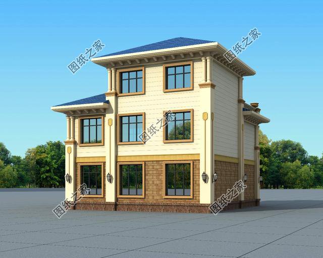 廣東農(nóng)村自建房圖，簡約大氣，想低調(diào)都不行