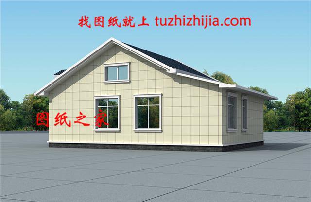 農(nóng)村自建房設(shè)計(jì)圖一層10萬(wàn)，給父母建養(yǎng)老房首選，好看不貴