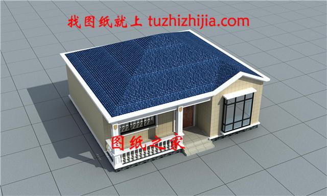 農(nóng)村自建房設(shè)計(jì)圖一層10萬(wàn)，給父母建養(yǎng)老房首選，好看不貴