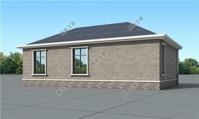 農(nóng)村自建房設(shè)計(jì)圖一層10萬(wàn)，給父母建養(yǎng)老房首選，好看不貴