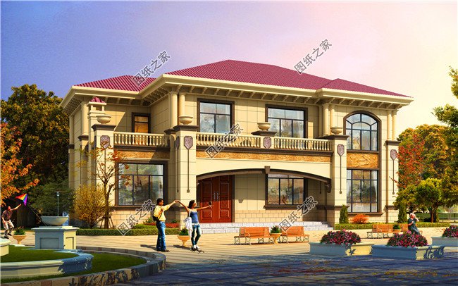 四套農(nóng)村30萬元二層小樓圖，大面積住宅用戶你們的福利來啦