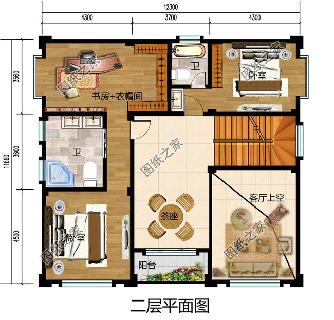 五套四層超豪華別墅外觀圖，這樣的房子簡直太帥啦！