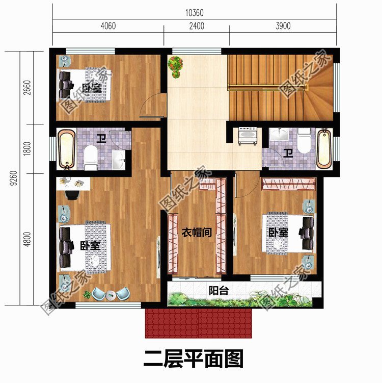 農(nóng)村90平米二層設(shè)計圖，小宅基地蓋起來照樣驚艷