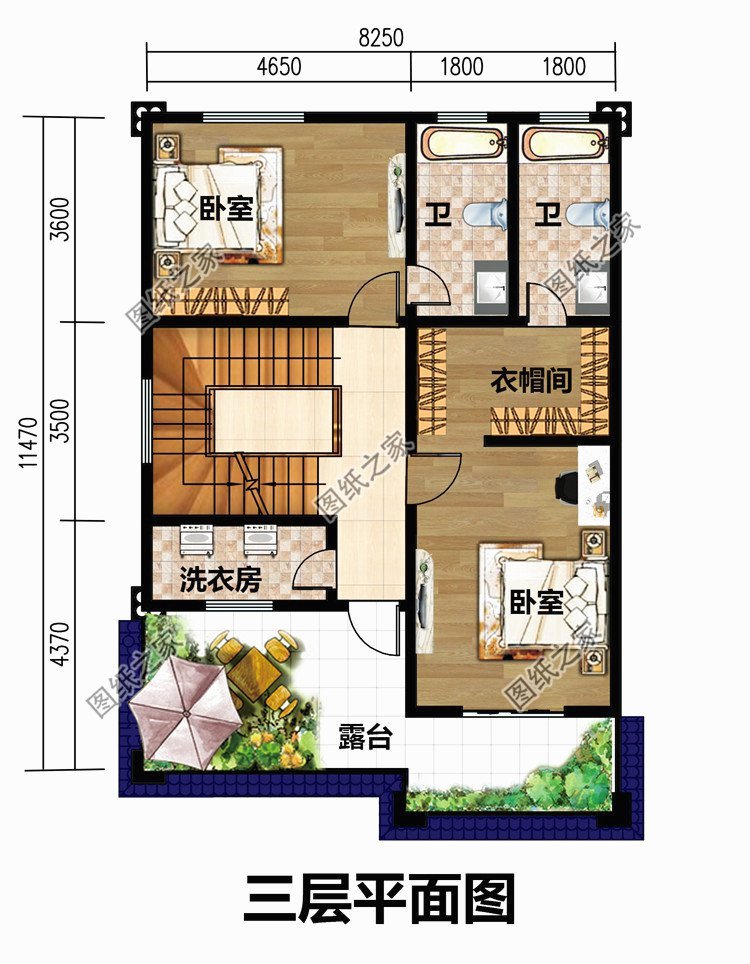 農(nóng)村90平米二層設(shè)計圖，小宅基地蓋起來照樣驚艷