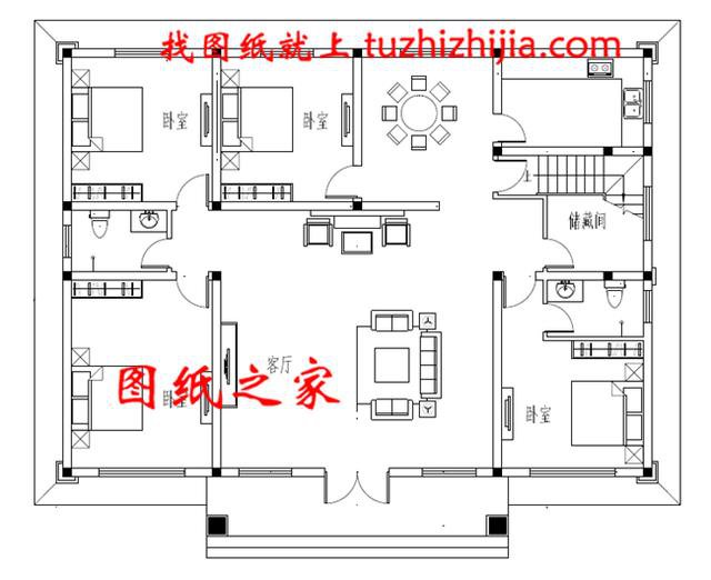 自建房16x12米設(shè)計(jì)圖紙，一層到四層都有，看的我都想建房了
