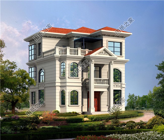 三層樓房設(shè)計(jì)圖農(nóng)村簡單大氣，家里人多的，可以這樣蓋