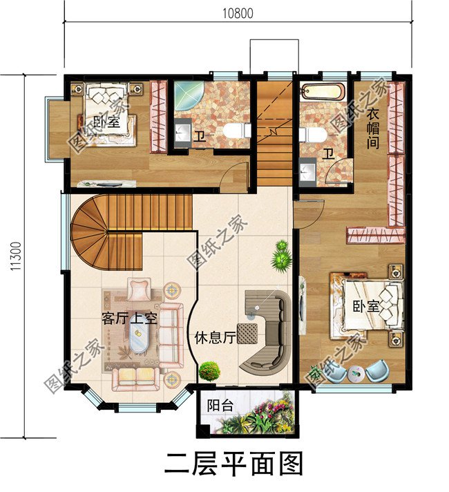 三層樓房設(shè)計(jì)圖農(nóng)村簡單大氣，家里人多的，可以這樣蓋