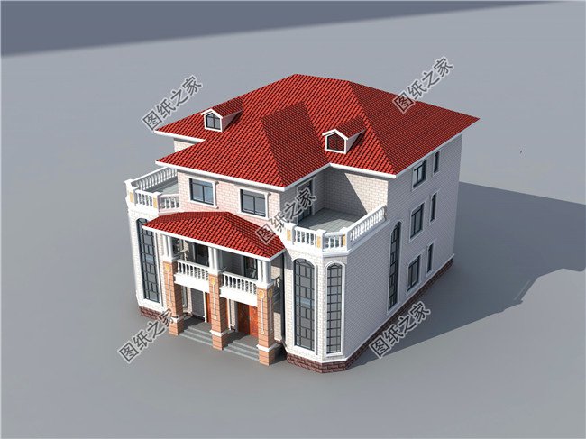 農村雙拼自建房300平米，造價預算60萬左右，真值！