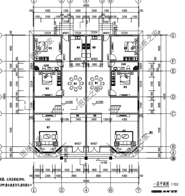 農村雙拼自建房300平米，造價預算60萬左右，真值！