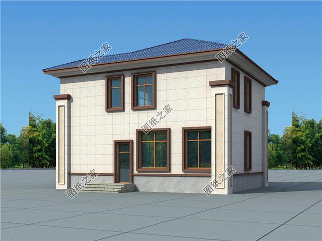 自建房二層12x14米設(shè)計(jì)圖，簡(jiǎn)潔實(shí)用，回鄉(xiāng)建房就這樣建