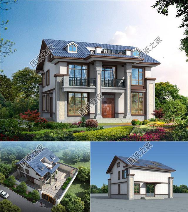 自建房二層12x14米設(shè)計(jì)圖，簡(jiǎn)潔實(shí)用，回鄉(xiāng)建房就這樣建