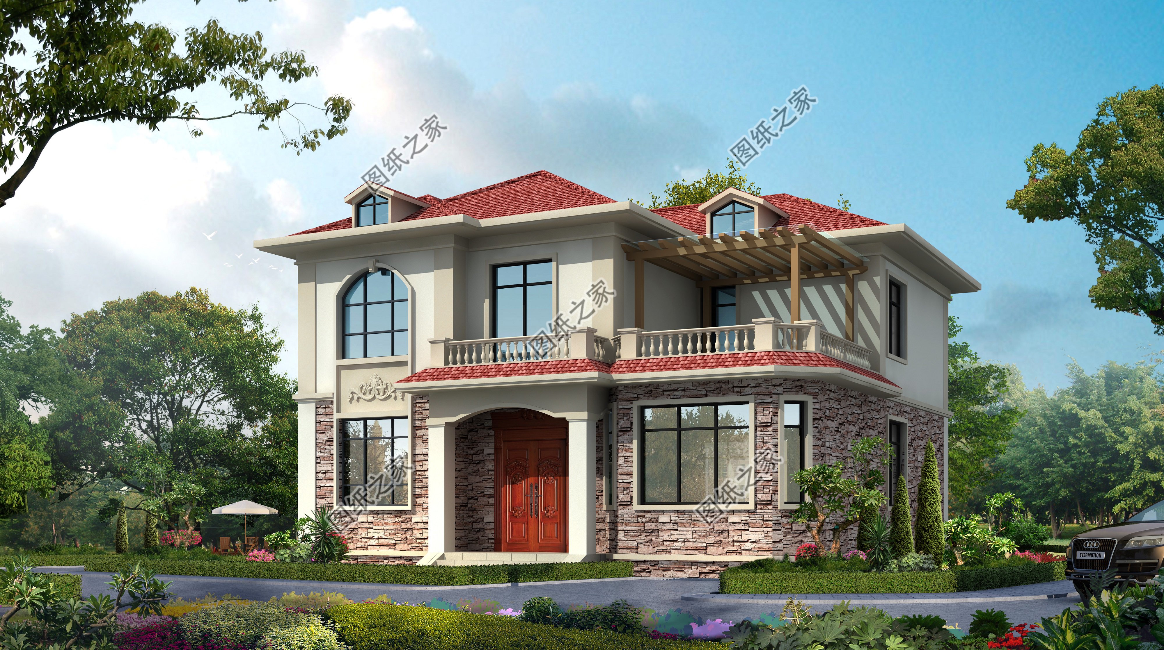 農(nóng)村最漂亮的三層別墅圖片，90后必看，美呆了