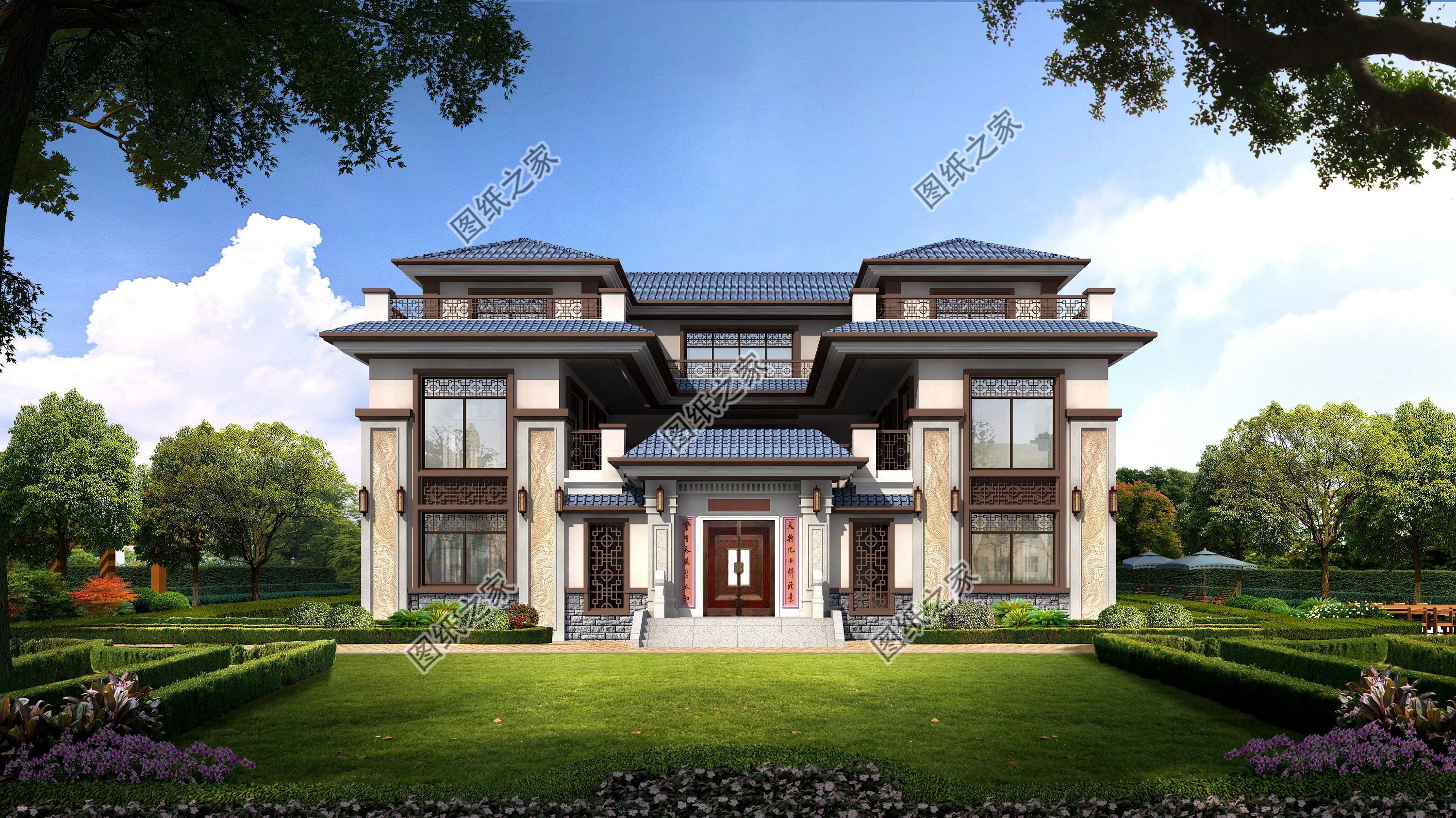 農(nóng)村最漂亮的三層別墅圖片，90后必看，美呆了