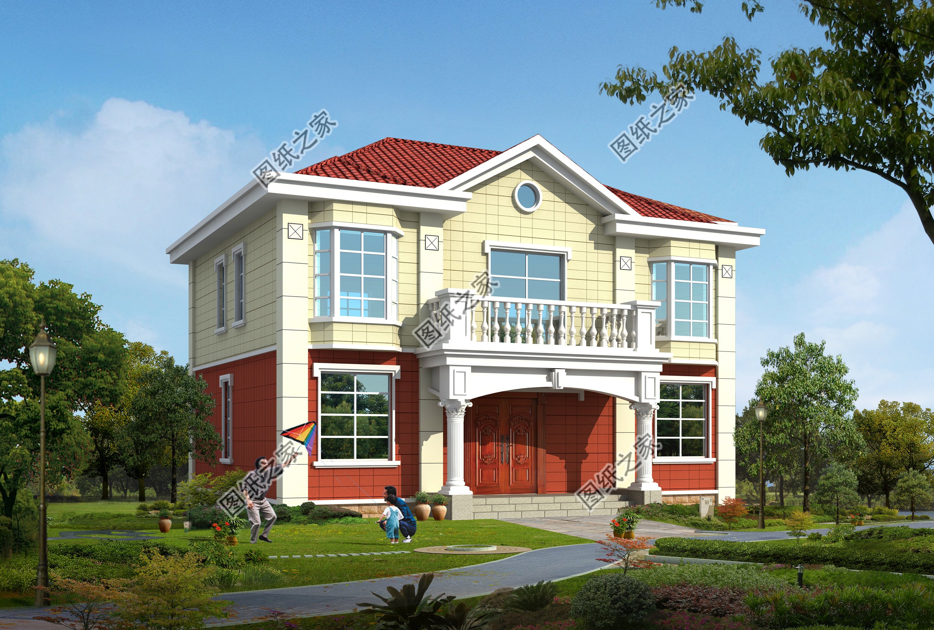 農(nóng)村最漂亮的三層別墅圖片，90后必看，美呆了