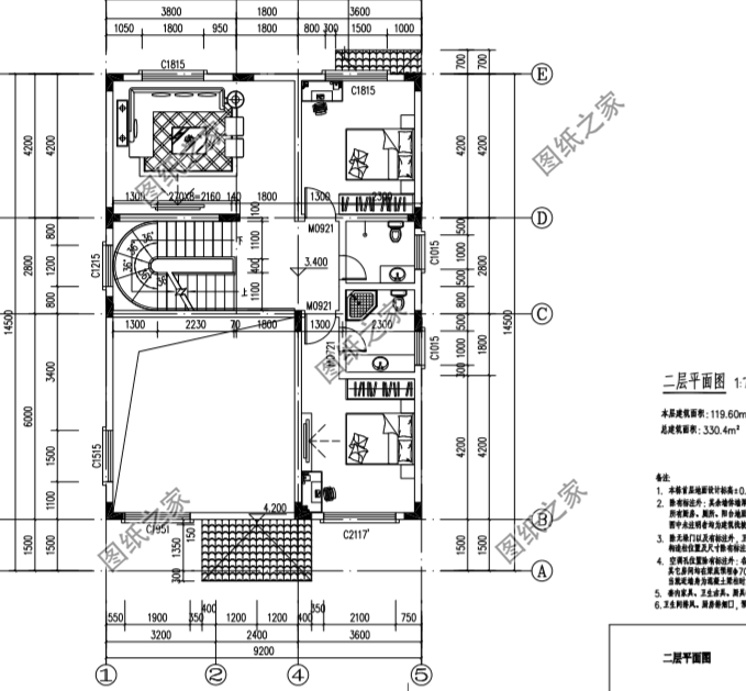 2024年新款三層別墅圖帶車庫，家人都喜歡第二款，鄰居卻看中了第一款
