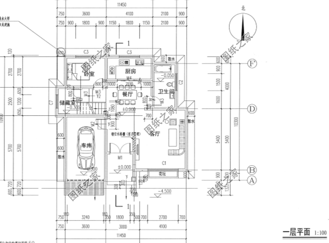 2024年新款三層別墅圖帶車庫，家人都喜歡第二款，鄰居卻看中了第一款