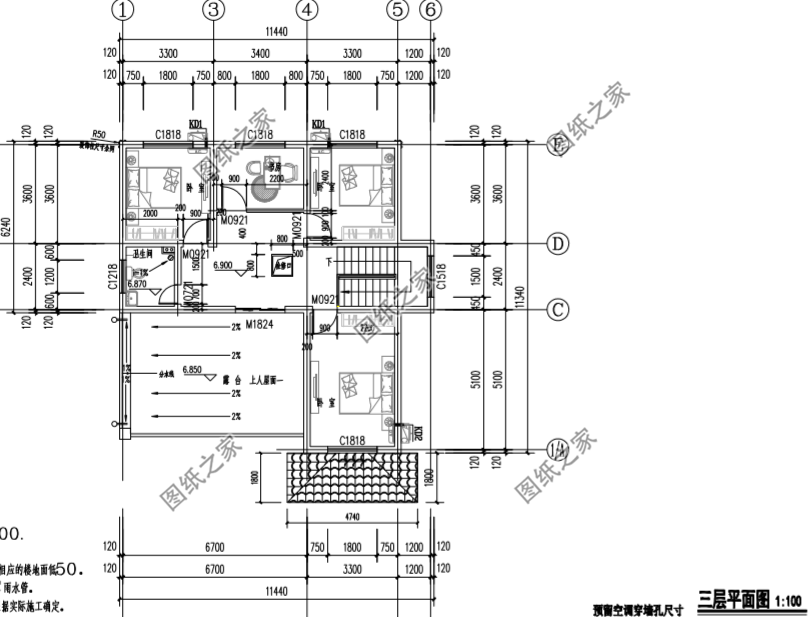 2024年新款三層別墅圖帶車庫，家人都喜歡第二款，鄰居卻看中了第一款