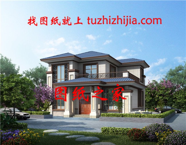 農(nóng)村最好的二層樓房圖，同學(xué)看了都羨慕