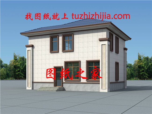 農(nóng)村最好的二層樓房圖，同學(xué)看了都羨慕