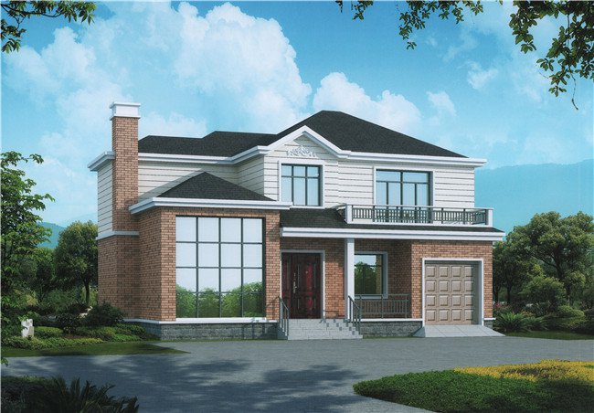 15×10農(nóng)村二層戶型圖，造價(jià)低性價(jià)比高，農(nóng)村建一棟未免太好看