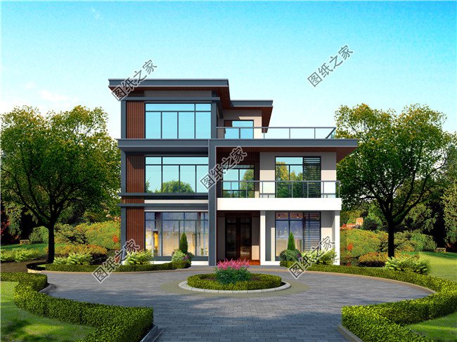 精心推薦四款農(nóng)村現(xiàn)代三層別墅，這么美的別墅可不只國外才有