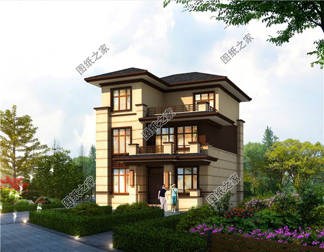 精心推薦四款農(nóng)村現(xiàn)代三層別墅，這么美的別墅可不只國外才有