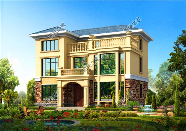 農(nóng)村占地100平米三層自建房設(shè)計(jì)圖，造價(jià)25-30萬(wàn)，小而精的戶型你值得擁有！