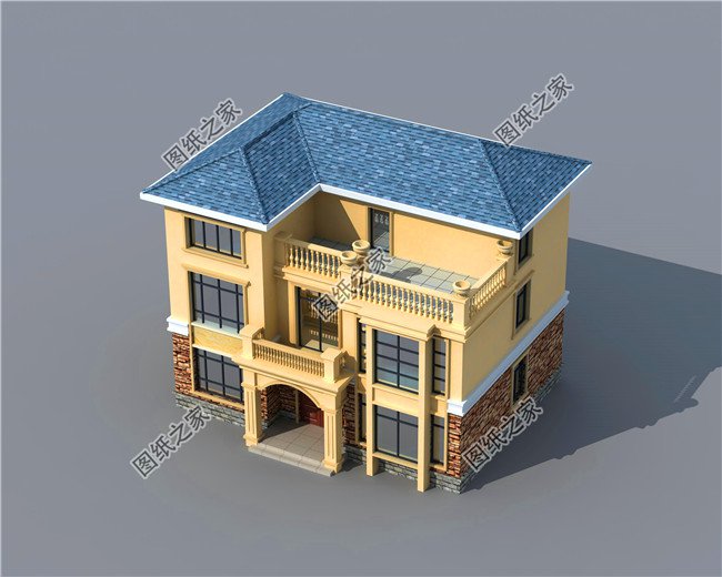 農(nóng)村占地100平米三層自建房設(shè)計(jì)圖，造價(jià)25-30萬(wàn)，小而精的戶型你值得擁有！