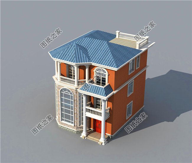 農(nóng)村占地100平米三層自建房設(shè)計(jì)圖，造價(jià)25-30萬(wàn)，小而精的戶型你值得擁有！