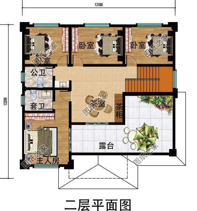 農(nóng)村20萬左右自建房設(shè)計(jì)圖二層，農(nóng)村有地的收藏了去蓋