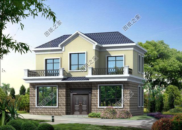 鄉(xiāng)下80平方房設(shè)計(jì)圖，這樣建好的小家，更溫馨