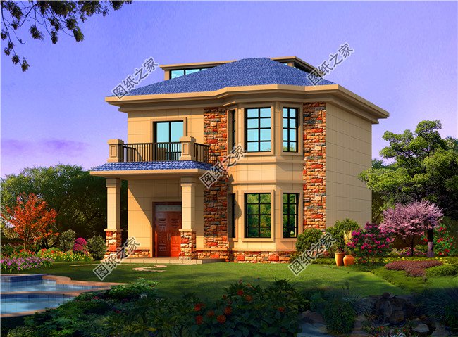 三套漂亮農(nóng)村二層二間新款式設(shè)計圖，讓很多農(nóng)村人為此瘋狂